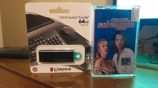 Pendrive 64 Gb Telenovelas Cuore Selvaggio Con Astuccio