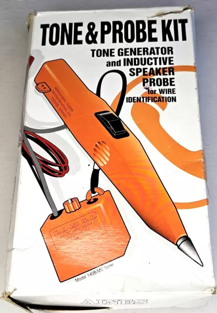 NOS AINES Tone Generator & Inductive Speaker Probe Kit Model 140B/MC + 250SSP