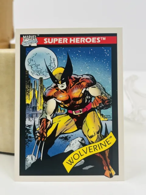 🔥 1990 Impel Marvel Universe Series 1 Trading Cards COMPLETE BASE SET, #1-162