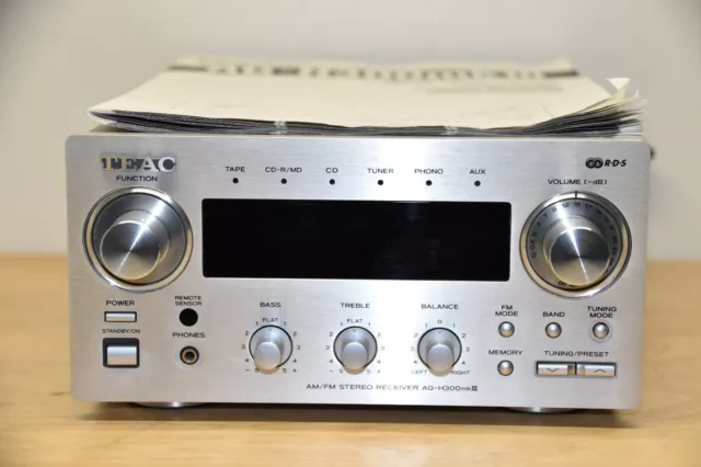 Teac AG-H300 MK III AM/FM Stereo Receiver Mini Verstärker mit BDA ohne FB TOP