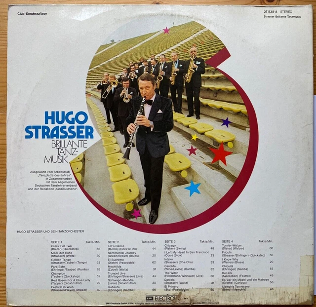 LP DOPPEL - Hugo Strasser und sein Orch. - Brillante Tanzmusik, 28 ...
