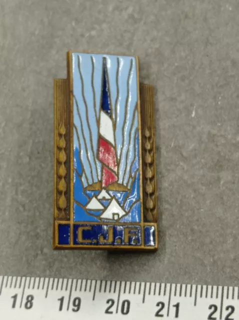 Badge Fjcs Building Youth French Drago Beranger REF07006J