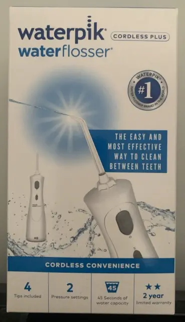 Waterpik Cordless Plus Water Flosser Dental Irrigator Water Jet WP450