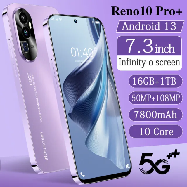 New best-selling Reno10 Pro+smartphone 7.3 16GB+1TB phone 8113 million pixels