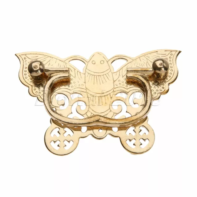 Antique Bronze Butterfly Handle Knobs Pull Drawer Cabinet Cupboard Door Hardware