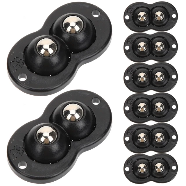 8 pz piccole ruote stick ruote piccole ruote scatola portaoggetti Abs