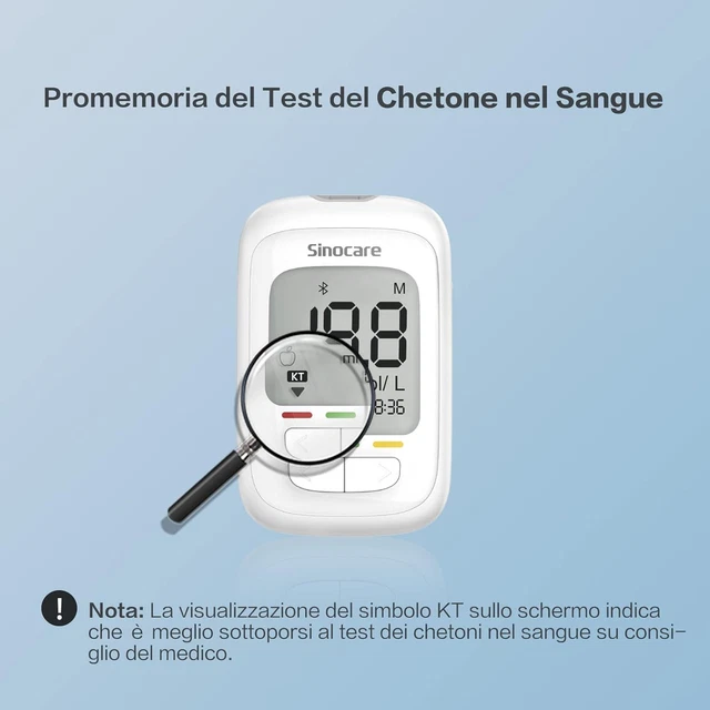 SOLMIRA Misuratore Glicemia, 50 Strisce Reattive, 50 Lancette E - Foto 10