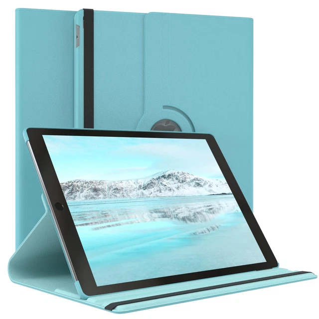 Für Apple iPad Pro 12,9" (2017) Schutzhülle Tablet Tasche Case 360° Hellblau
