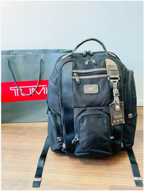 TUMI nappa leather cowhide backpack 22382HKH ALPHA BRAVO Black from Japan