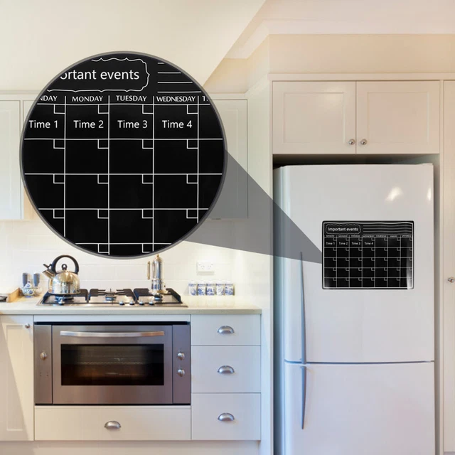 5x Hogar Magnético Portátil Decorativo Para Lista Pizarra Para Cocina