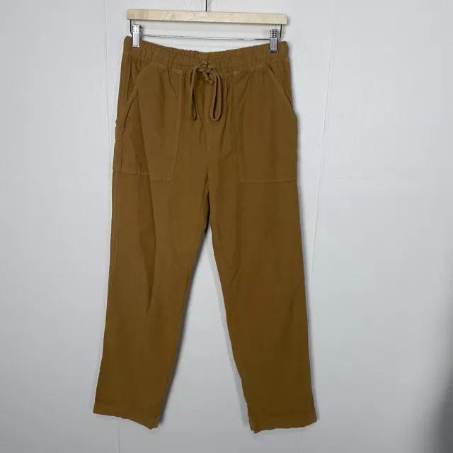 VELVET By Graham & Spencer Women’s Brown 100% Cotton Pants Size Small.