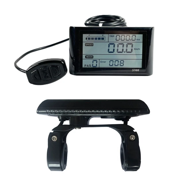 Écran LCD Pour Vélo électrique - Compteur De Vitesse 36V/48V étanche 5 Broches - Affichage Multifonction - 6