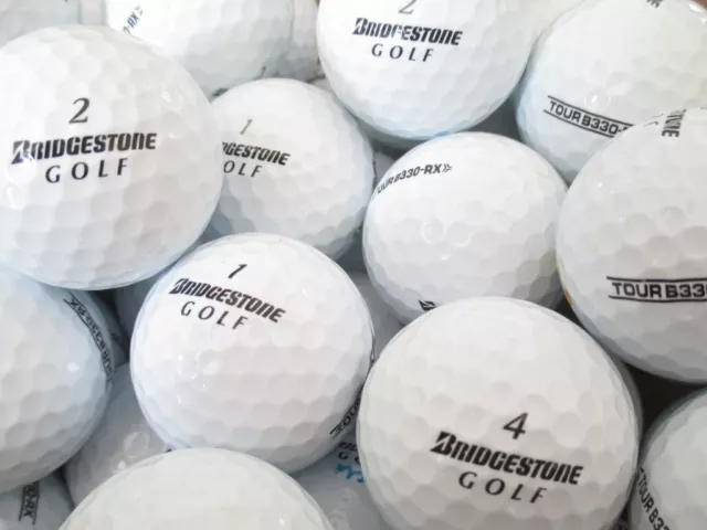 24 Bridgestone TOUR B330 Mix Lake Golf Balls - GRADE A - from Ace Golf Balls