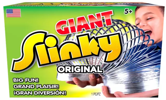 The Original Giant Slinky Walking Spring Toy, Big Metal Slinky 2