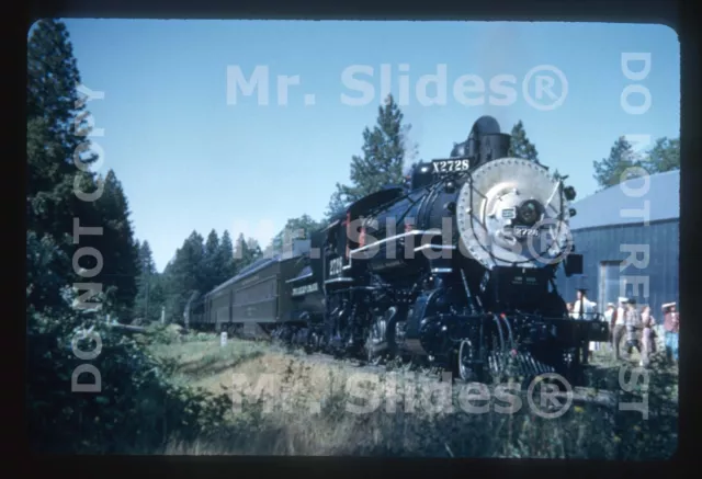 Duplicate Slide SP Southern Pacific 2728 Passenger Action