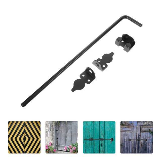 Cancello a goccia cancello a terra recinzione in legno porte asta resistente asta per porta