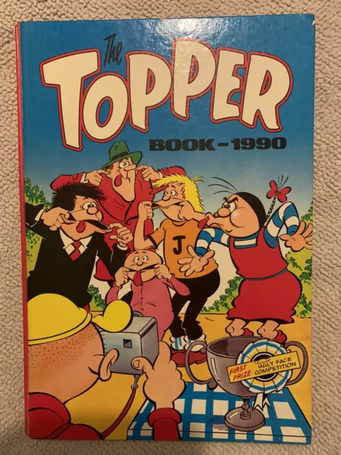 The Topper Book 1990 Annual Unclipped Great Condition