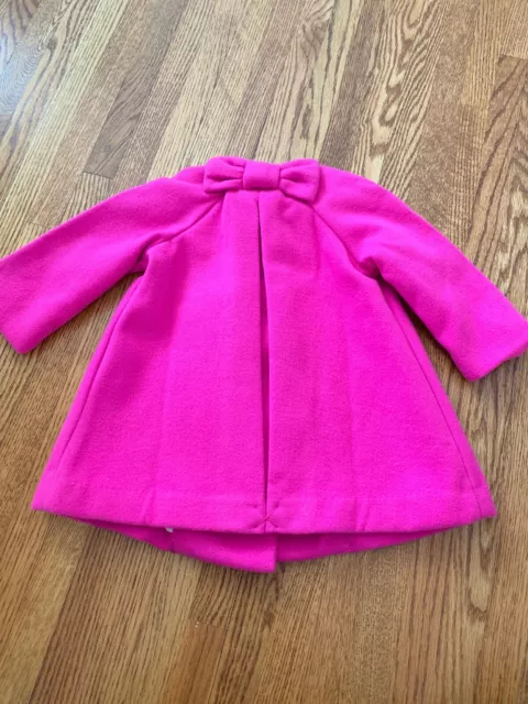 Baby Gap Pink Spring Dresscoat Coat Peacoat Size 6-12 Mo