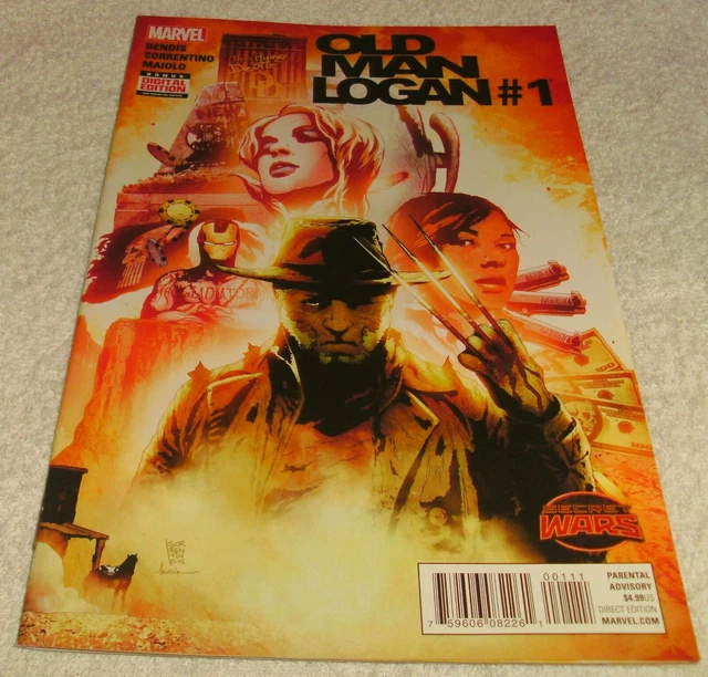 MARVEL COMICS SECRET WARS OLD MAN LOGAN # 1 VF+NM 1st PRINT