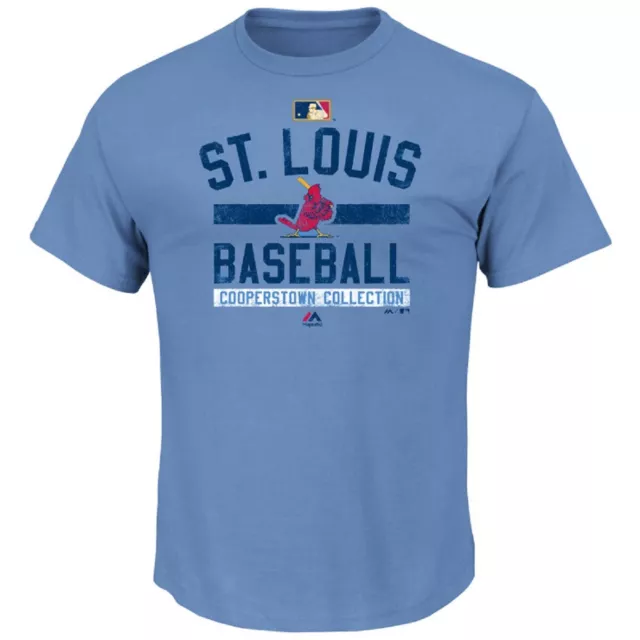 MLB T-Shirt St. Louis Cardinals Baseball Cooperstown Team Property Collection