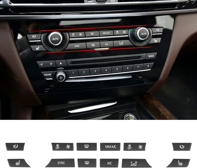 Bouton De Commande Climatisation Pour BMW E39 X5 E53 M5 - Noir - Référence 64 11 6 915 812 - Neuf