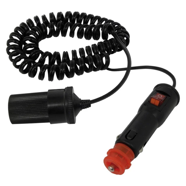 Rallonge Allume-Cigare 12-24V 3m - MAX 4.5A MAX 54W