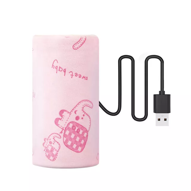 Baby Bottle Warmer Travel USB Heater Milk Pouch Portable Feeding Thermostat Bag