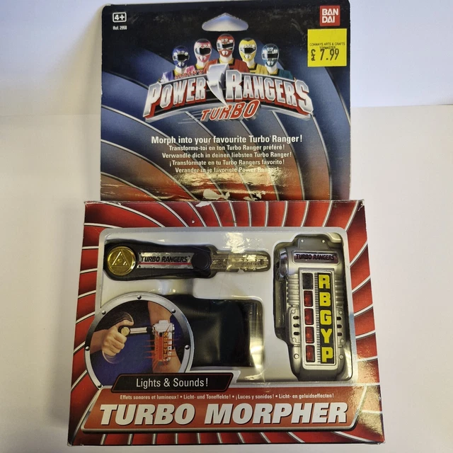 Power Rangers Turbo Morpher 1997 - Accelchanger Japonais Carranger