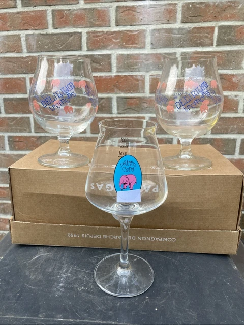Leffe Lot De 2 Verres à Bière Belge Officiels 33 Cl – Tradition Monastique Depuis 1240