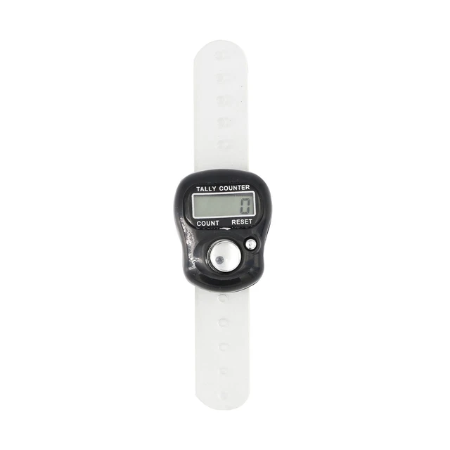 Contatore clicker LCD con pulsante grande funzione contatore dito elettronico per