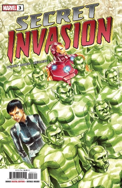 Secret Invasion #3 (2022) NM- 1st Print Marvel Comics