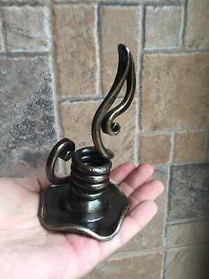 Iron Anniversary Gift Wrought Candle Holder Hand Forged