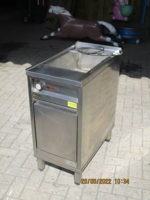 Bain Marie Standgerät Wasserbad Suppenwärmer Pommeswärmer Eintöpfe Saucen Suppe