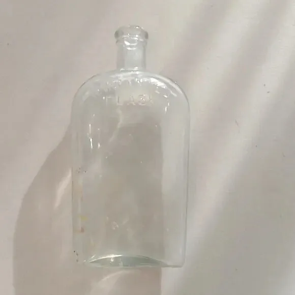 VINTAGE ANTIQUE WARRANTED flask glass Bottle *33 $22.15 - PicClick