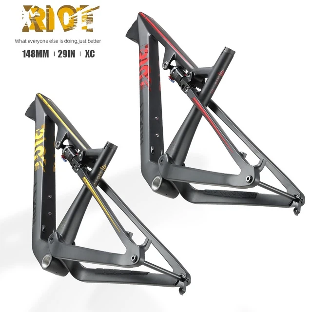 FULL SUSPENSION 29ER Boost Carbon MTB Frame DH Cycling Downhill Bicycle ...