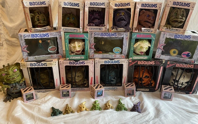VINTAGE 1980’S MATTEL Boglins in original boxes *not be missed JOBLOT ...