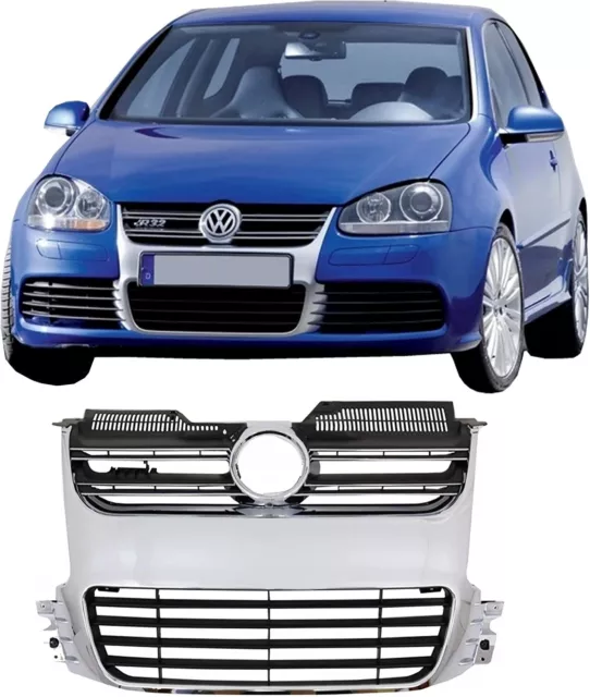 GRILLE DE PARE CHOC AVANT LOOK GTI/GTD VW GOLF 6 (08-12) & VARIANT