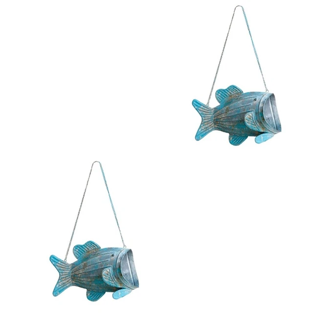 2 pcs Wand Pflanzen Eisen Hängen Pflanzer Zaun Hängen Container