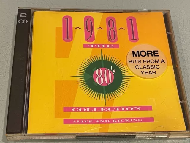 Die 80er Jahre Sammlung - 1981 lebendig und tretend - 2 CDs Album 1994 Time-Life Bücher