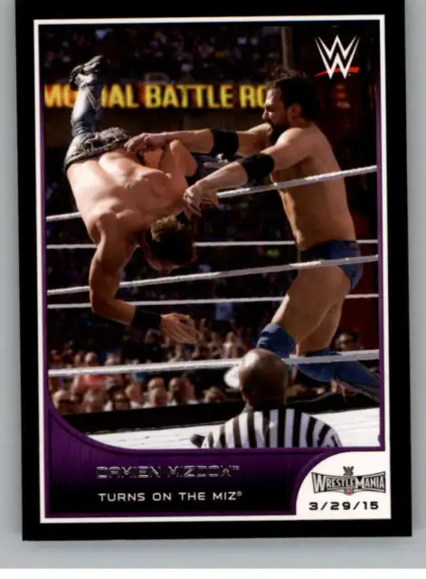 2016 Topps WWE Road to Wrestlemania Pick From List