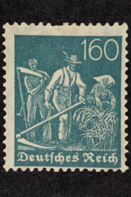 Sello Postal. Alemania. 160Peniques. Deutsches Reich. Postage Stamp. Germany.