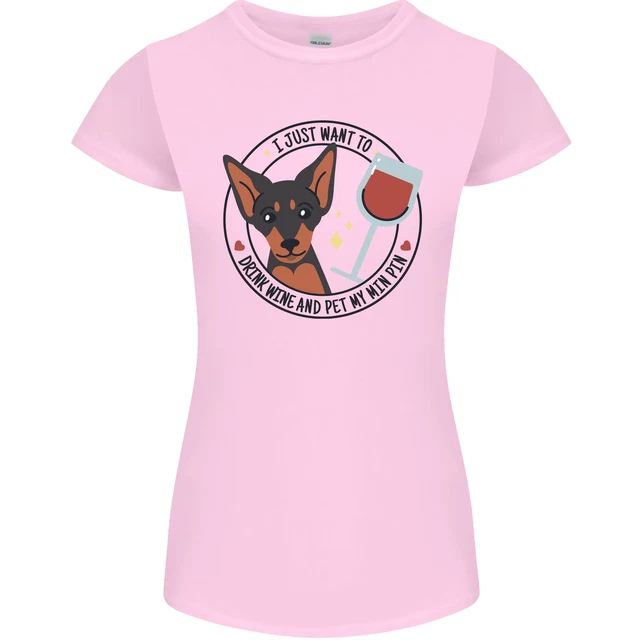 Broche Chien Caniche Girly Rose – Cristal, Métal Doré, Nœud Papillon – Neuf Sans Emballage
