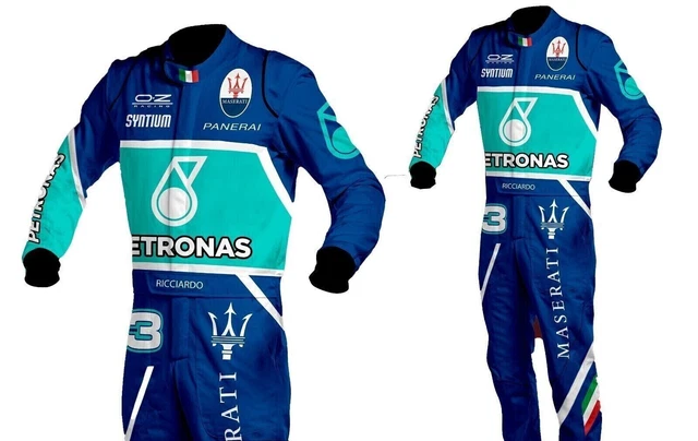 Go Kart Racing Suit Cik Fia Level Ii With Digital Sublimation Print
