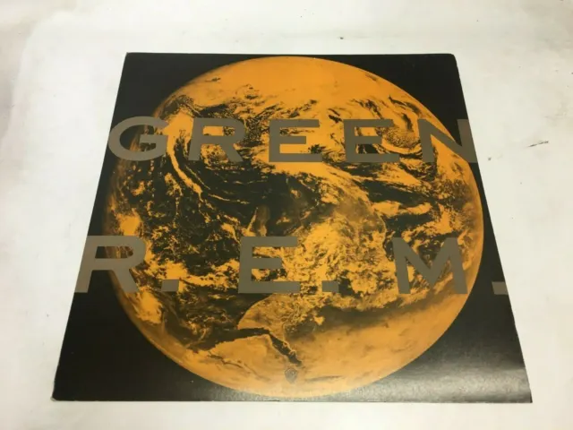 R.E.M. REM Green Vinyl Album Promo Art 12.5x12.5 in