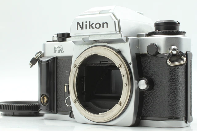 [Exc+5+] Nikon FA 35mm SLR Film Camera Silver Body Only From JAPAN