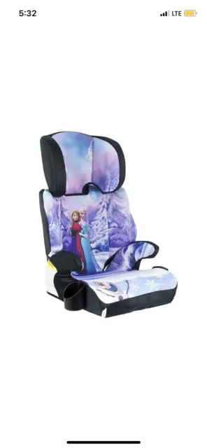 KidsEmbrace Disney Frozen Themed Convertible High Back/Backless Booster Car Seat