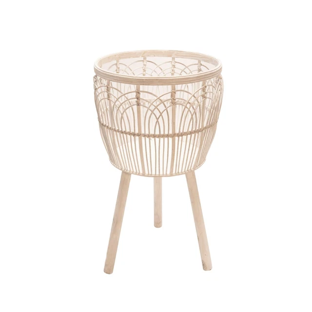 Sagebrook Home Set Of 3 Bamboo Planters 13574-11