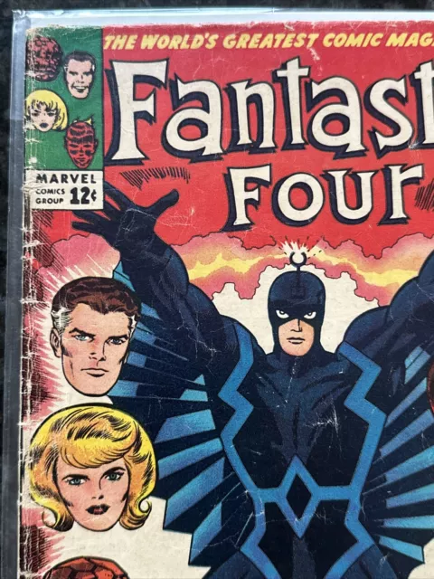 Fantastic Four #46 1966 Key Marvel Comic Book 1st Appearance Of Black Bolt 2