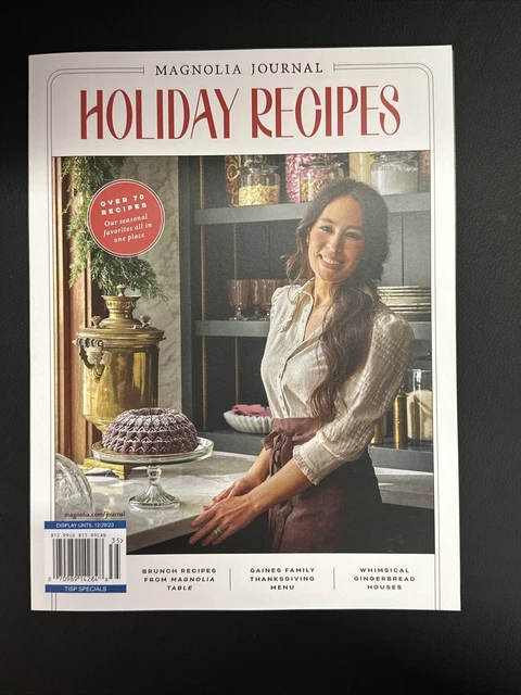 24+ Magnolia Journal Holiday Recipes