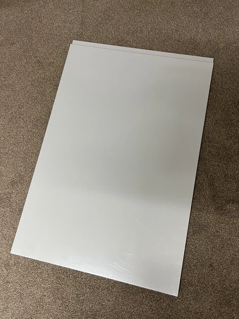 1 x Clerk Gls gris brillante 900 mmx600 mm de altura completa gabinete de cocina solo puerta